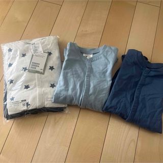 エイチアンドエム(H&M)のH&Mロンパース　5枚セット(パジャマ)