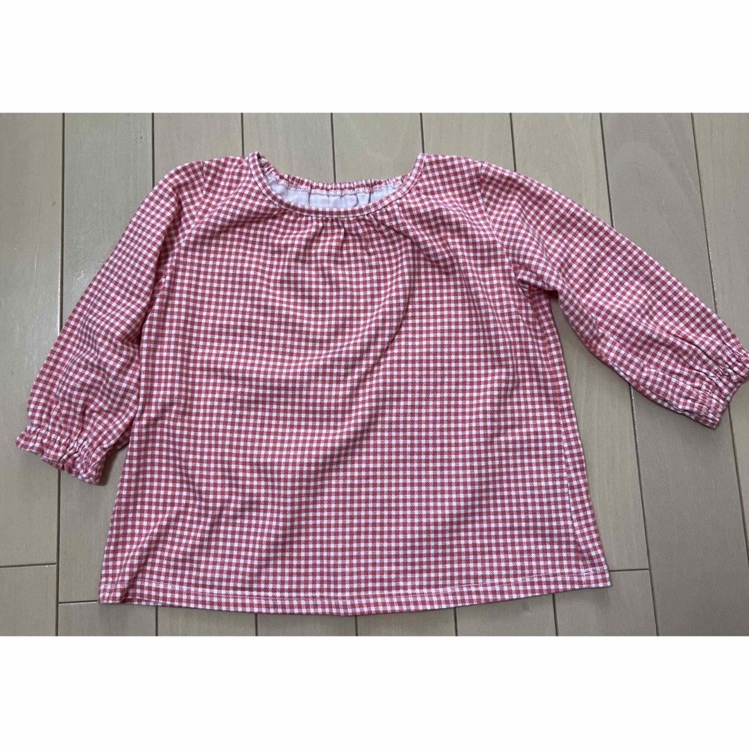 UNIQLO(ユニクロ)のユニクロ　スモッグ　90サイズ　2枚組 キッズ/ベビー/マタニティのキッズ服女の子用(90cm~)(Tシャツ/カットソー)の商品写真