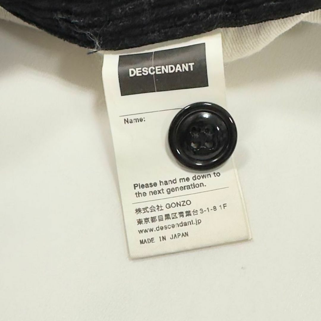 DESCENDANT(ディセンダント)のDESCENDANT × Ron Herman コーデュロイイージーパンツ 1 メンズのパンツ(その他)の商品写真