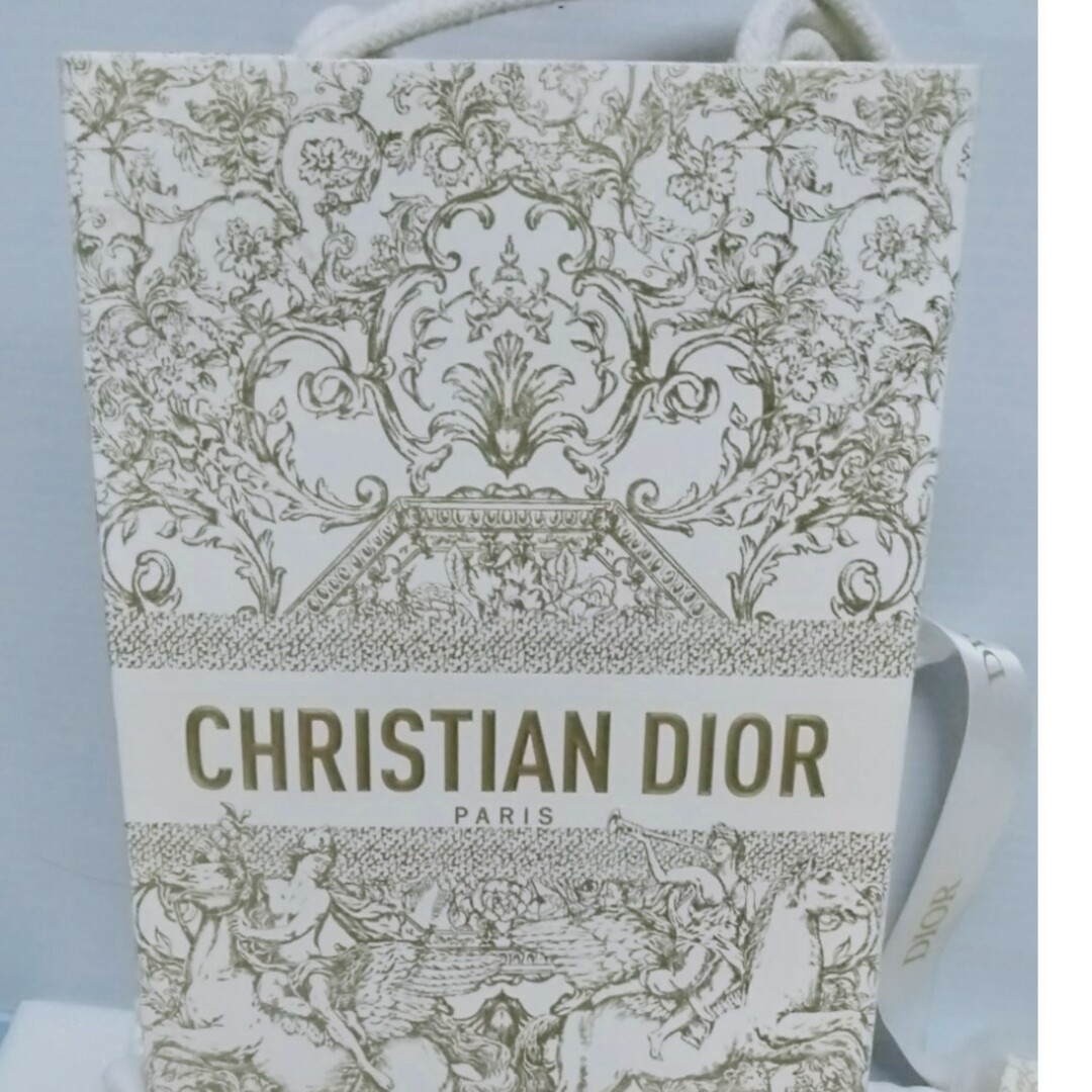 Christian Dior(クリスチャンディオール)の[巾着袋12]MissDior巾着袋＆ノート＆リボン付きショップ袋 エンタメ/ホビーのコレクション(ノベルティグッズ)の商品写真