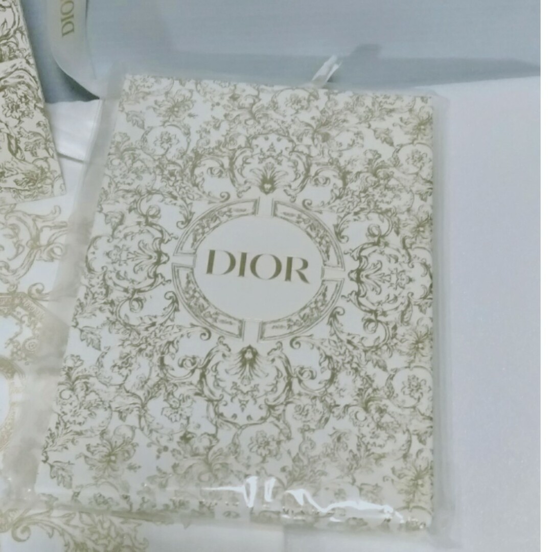 Christian Dior(クリスチャンディオール)の[巾着袋12]MissDior巾着袋＆ノート＆リボン付きショップ袋 エンタメ/ホビーのコレクション(ノベルティグッズ)の商品写真
