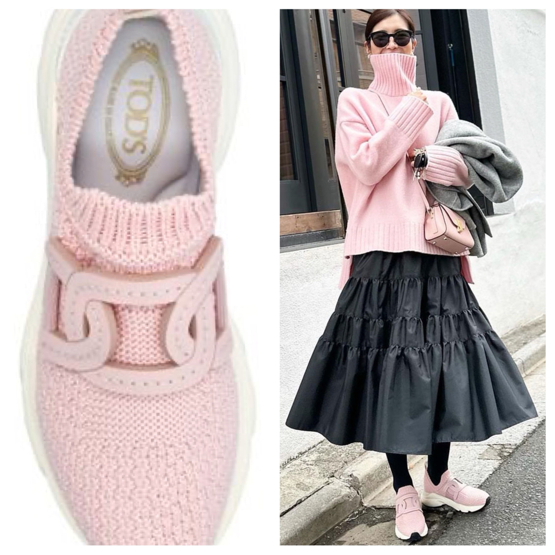 TOD'S - TOD'S ケイト ファブリックスニーカー seventen drawer TOD'S - TOD'S ケイト ファブリックスニーカー seventen drawer