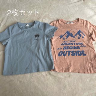 エイチアンドエム(H&M)のキッズ 男の子 98センチ Tシャツ 2枚セット(Tシャツ/カットソー)