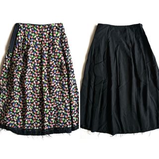 トリココムデギャルソン(tricot COMME des GARCONS)の《美品》tricot COMME des GARCONS リバーシブル スカート(ロングスカート)