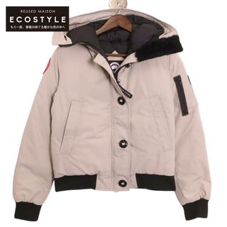 カナダグース(CANADA GOOSE)のカナダグース 7967JL ﾍﾞｰｼﾞｭ ﾗﾌﾞﾗﾄﾞｰﾙﾎﾞﾝﾊﾞｰ ﾍﾘﾃｰｼﾞ ﾌｧｰ付きﾀﾞｳﾝ S(その他)