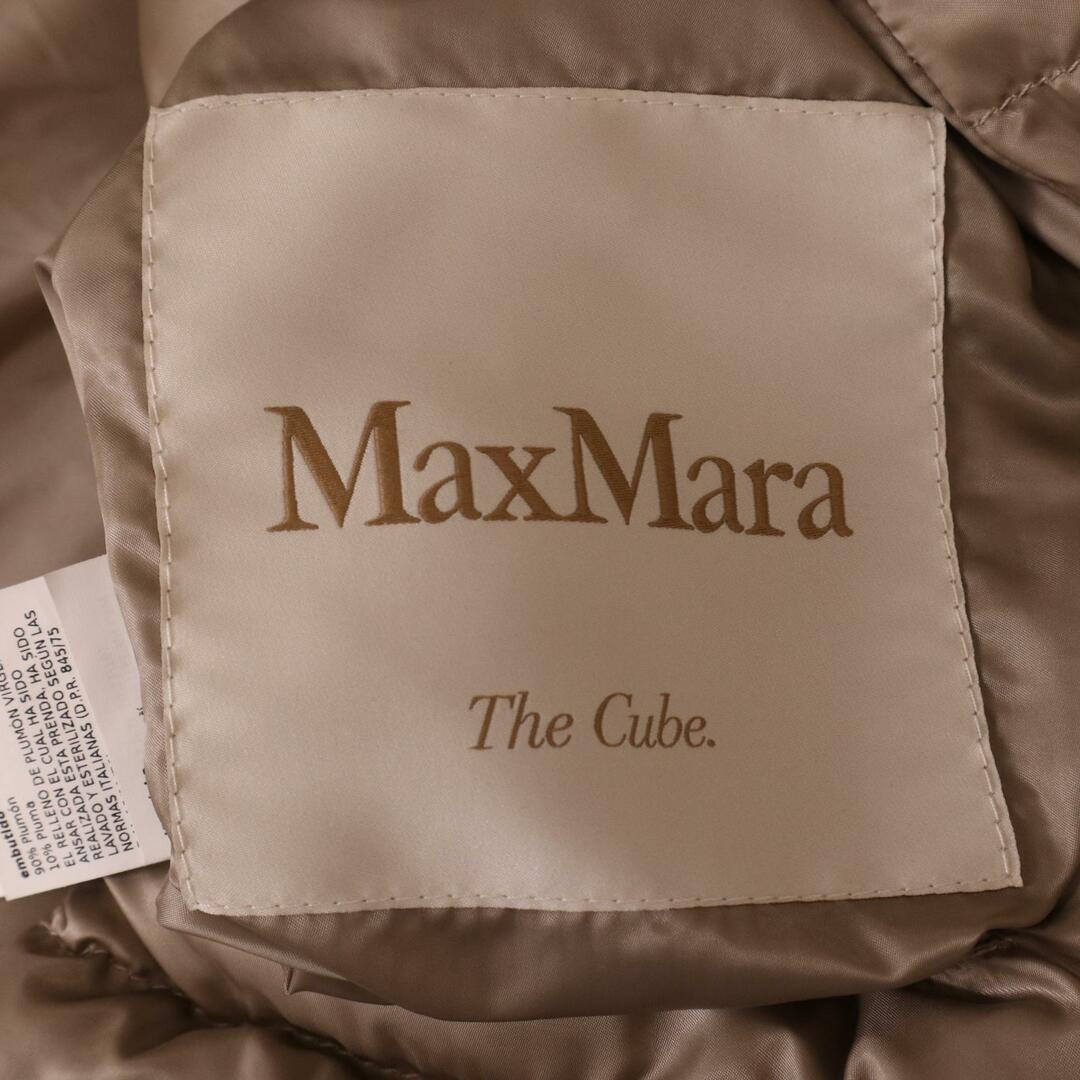 Max Mara(マックスマーラ)のマックスマーラ ベージュ ナイロン リバーシブル ダウンコート 38 レディースのジャケット/アウター(その他)の商品写真