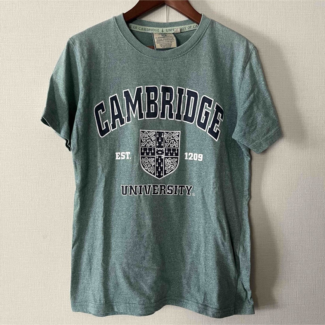 ケンブリッジ　Cambridge Tシャツ　半袖　グリーン メンズのトップス(Tシャツ/カットソー(半袖/袖なし))の商品写真