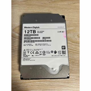 大容量HDD WD 12TB 3.5インチ SATA ハードディスク(PCパーツ)