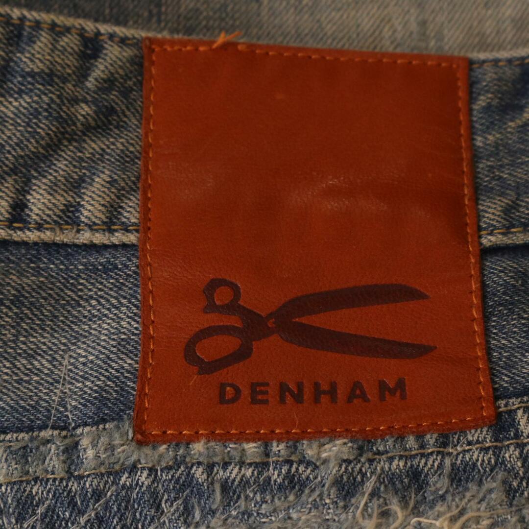 DENHAM(デンハム)のデンハム ライトブルー RAZOR 5YJ 350本限定 日本製 セルビッチ 赤耳 SLIM FIT スキニー ダメージ クラッシュ スリム デニム パンツ 36 メンズのパンツ(その他)の商品写真