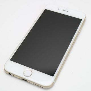 アイフォーン(iPhone)の超美品 au iPhone6 64GB ゴールド 白ロム M666(スマートフォン本体)