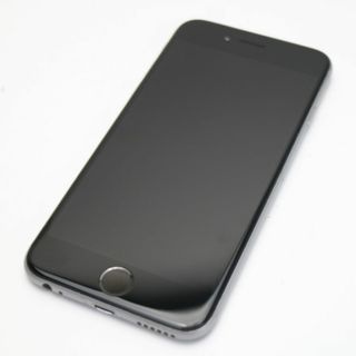 アイフォーン(iPhone)の超美品 DoCoMo iPhone6 64GB スペースグレイ  M666(スマートフォン本体)