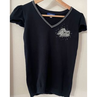 バーバリーブルーレーベル(BURBERRY BLUE LABEL)のBurberry ロゴ入り　Tシャツ(Tシャツ(半袖/袖なし))