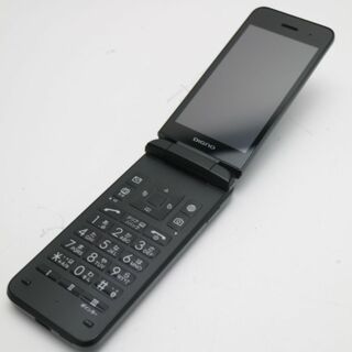 キョウセラ(京セラ)の超美品 902KC DIGNO ケータイ3 ブラック  SIMロック解除済み M666(携帯電話本体)