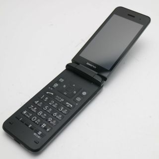 キョウセラ(京セラ)の超美品 902KC DIGNO ケータイ3 ブラック  SIMロック解除済み M666(携帯電話本体)