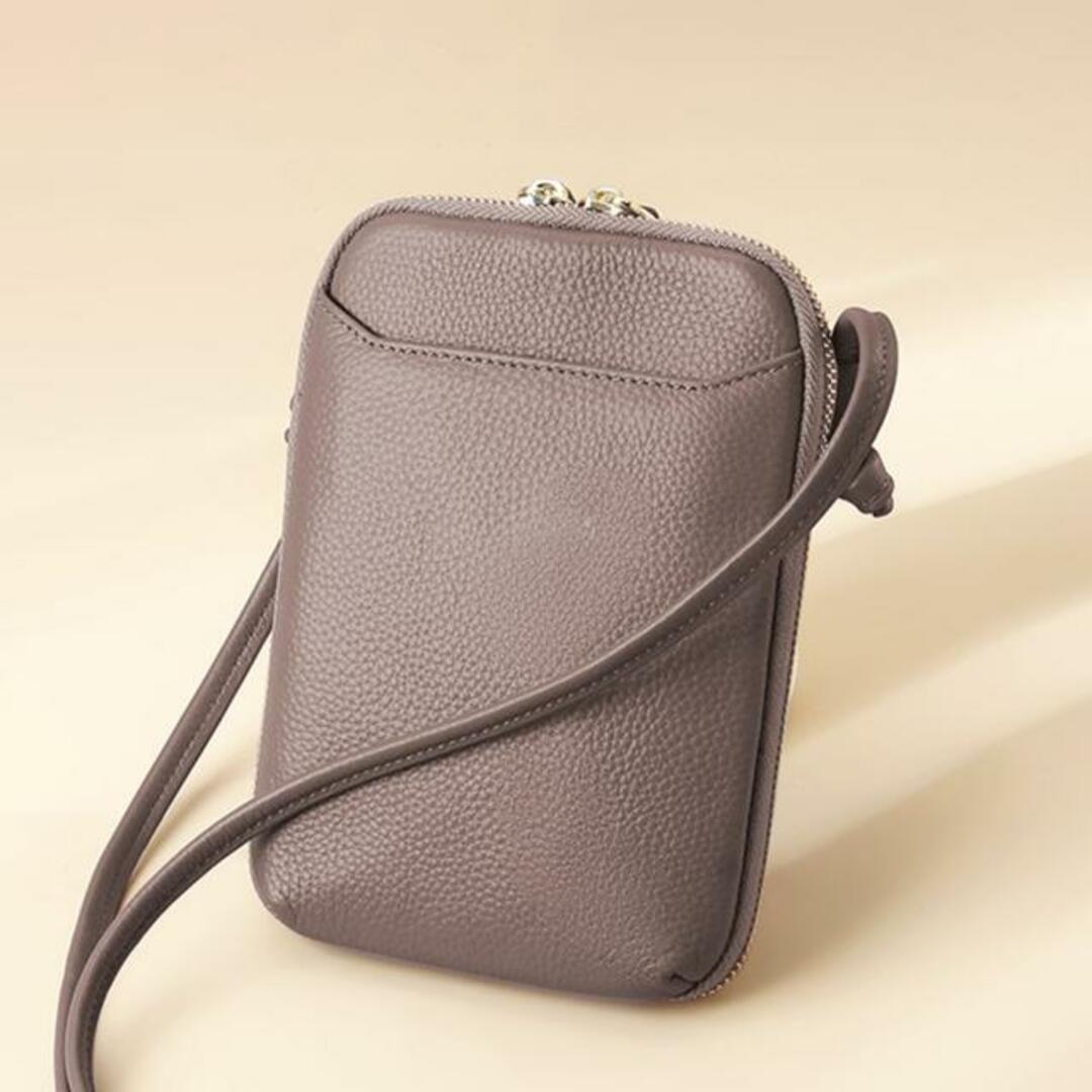 【並行輸入】本革 大容量 スマホショルダー gpouch476 レディースのバッグ(ショルダーバッグ)の商品写真