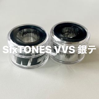 SixTONES VVS 銀テープ 銀テ(アイドルグッズ)