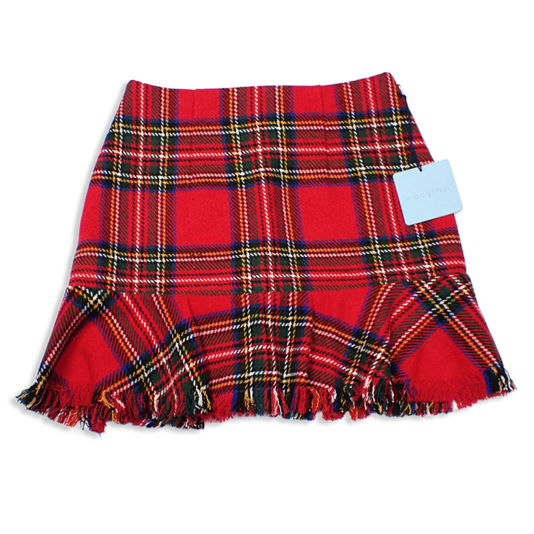 macgraw タータンチェック ミニスカート[b36-29］ レディースのスカート(ひざ丈スカート)の商品写真