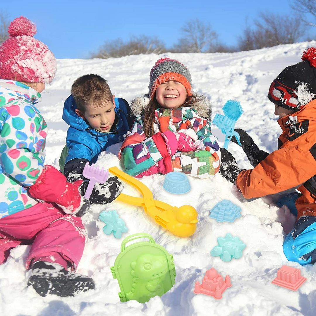 【特価商品】雪合戦 雪玉づくり 大きいサイズ SVNVIOZ 雪玉 雪遊び 4個 キッズ/ベビー/マタニティのキッズ/ベビー/マタニティ その他(その他)の商品写真