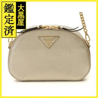 プラダ(PRADA)のPRADA　プラダ　２wayバッグ　ゴールド　サフィアーノ　【471】　Ｙ(ショルダーバッグ)