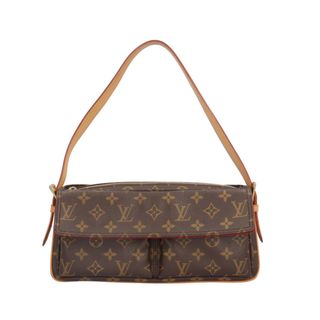 ルイヴィトン(LOUIS VUITTON)のルイヴィトン ヴィバシテMM モノグラム ハンドバッグ モノグラムキャンバス M51164 ブラウン レディース LOUIS VUITTON  中古(ハンドバッグ)