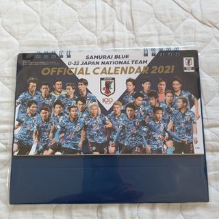 SAMURAI BLUE 2021年 卓上カレンダー(カレンダー/スケジュール)