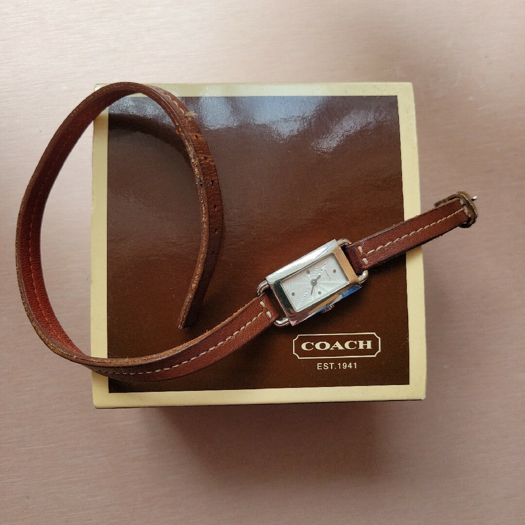 COACH(コーチ)のCOACH　腕時計　革ベルト【※要電池交換】 レディースのファッション小物(腕時計)の商品写真