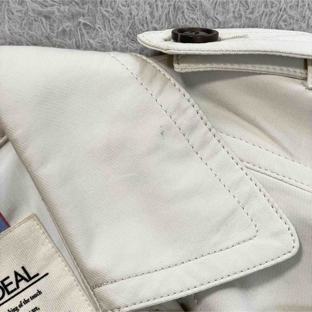 COCO DEAL(ココディール)のCOCO DEAL ココディール　トレンチコート　ストライプ裏地　ベルト付き レディースのジャケット/アウター(トレンチコート)の商品写真