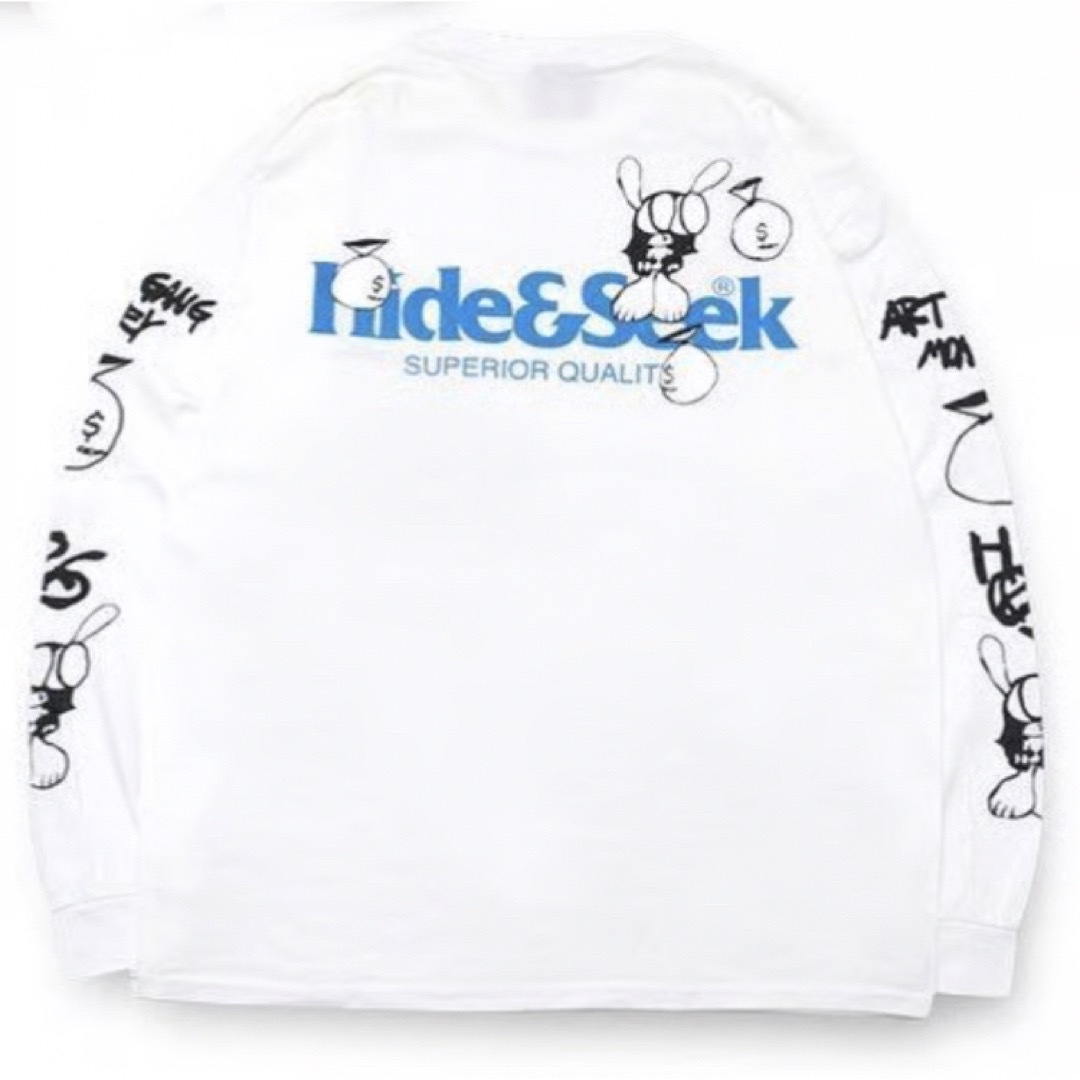 HIDE AND SEEK(ハイドアンドシーク)のHIDE AND SEEK SKOLOCT ハイドアンドシーク 木村ミノル メンズのトップス(Tシャツ/カットソー(七分/長袖))の商品写真