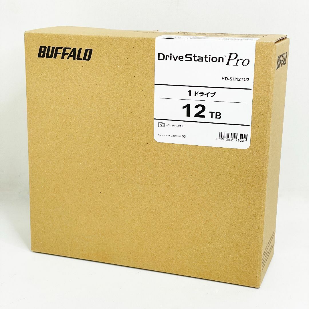 Buffalo(バッファロー)の未使用☆buffalo 外付けHDD HD-SH12TU3 スマホ/家電/カメラのPC/タブレット(PC周辺機器)の商品写真