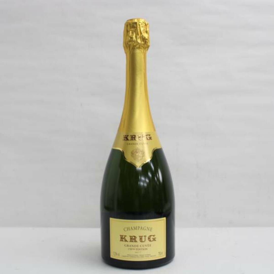 Krug(クリュッグ)のクリュッグ グラン キュヴェ 170EME EDITION 食品/飲料/酒の酒(シャンパン/スパークリングワイン)の商品写真