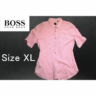 ヒューゴボス(HUGO BOSS)のHUGO BOSS 半袖柄シャツ(シャツ)