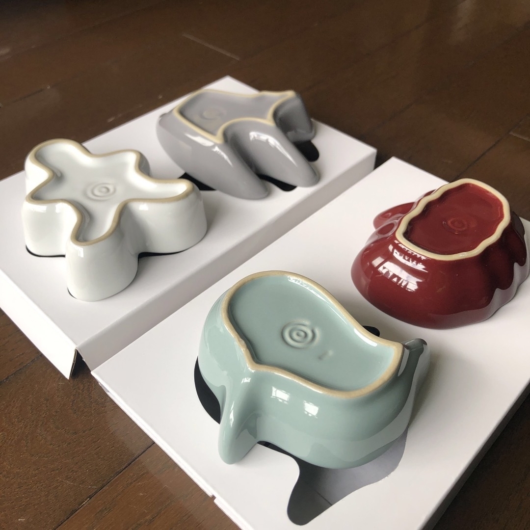 LE CREUSET(ルクルーゼ)のル・クルーゼ　ミニ・ハロウィン ディッシュ 4個セット【新品/未使用】 インテリア/住まい/日用品のキッチン/食器(食器)の商品写真