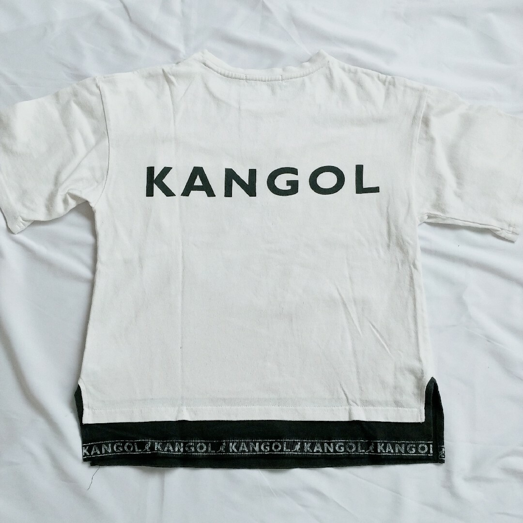 KANGOL(カンゴール)のKANGOL KIDS 半袖Tシャツ ワンポイント ロゴ キッズ/ベビー/マタニティのキッズ服男の子用(90cm~)(Tシャツ/カットソー)の商品写真