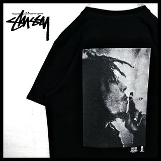 STUSSY - 【STUSSY】ボブ・マーリー コラボ　Tシャツ　黒　L(新品未使用タグ付き)