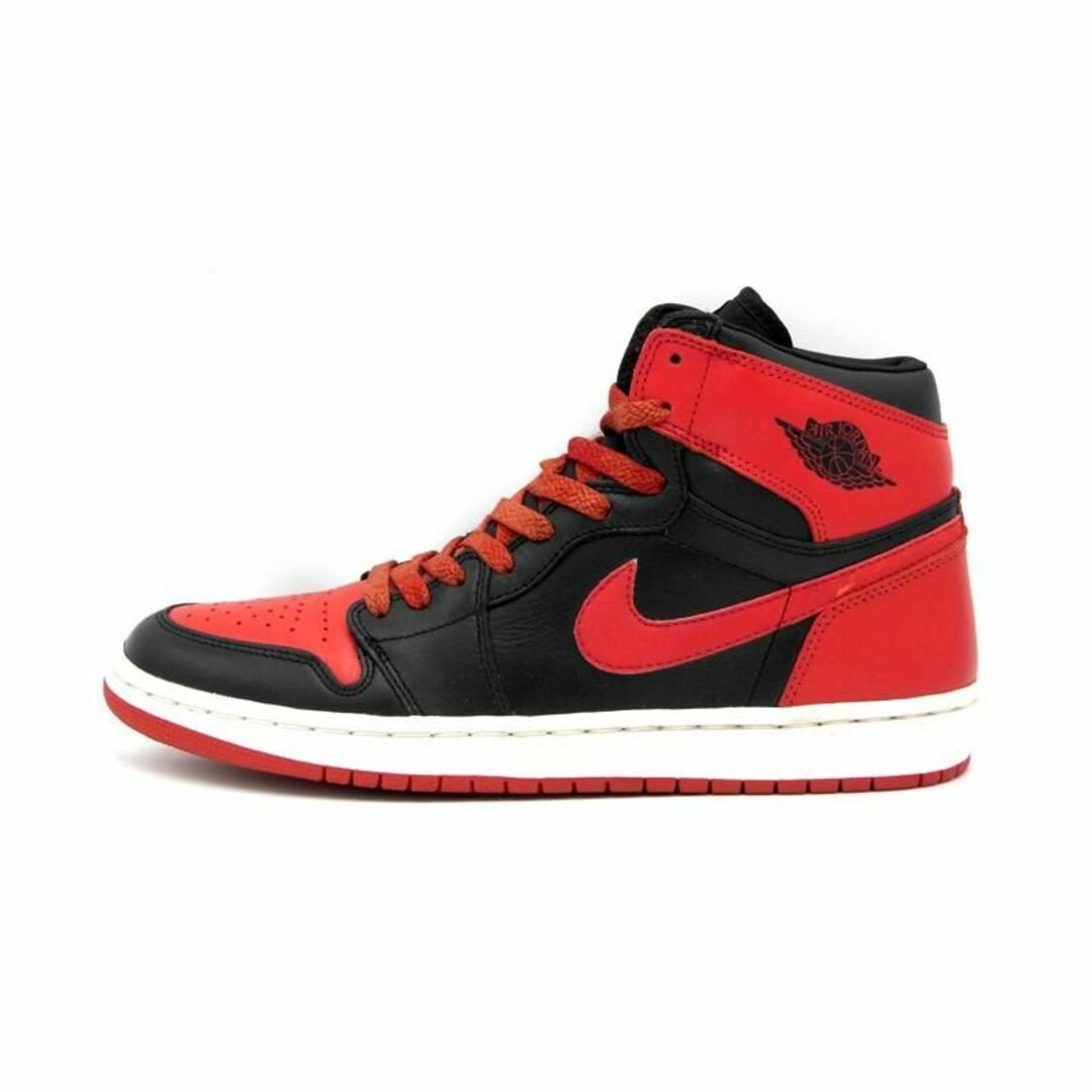 NIKE(ナイキ)のナイキ NIKE ■ 【 AIR JORDAN 1 RETRO BRED 136066 061 】 エア ジョーダン 1 ハイ ブレッド 2001年 スニーカー　32622 メンズの靴/シューズ(スニーカー)の商品写真