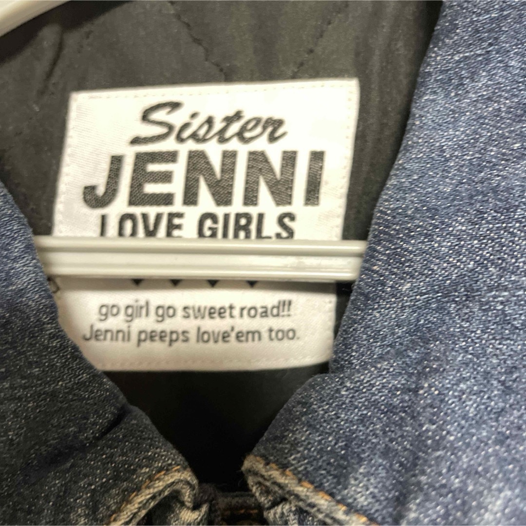 JENNI(ジェニィ)のJENNNI ジェニィ　ジージャン　中綿あり　古着　子供服150 キッズ/ベビー/マタニティのキッズ服女の子用(90cm~)(ジャケット/上着)の商品写真