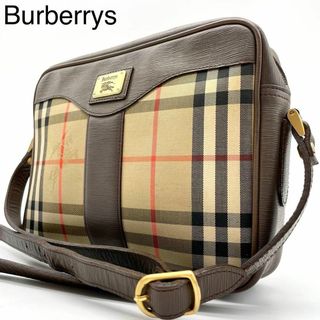 BURBERRY - 良品 バーバリーズ ショルダーバッグ ノバチェック シャドーホース ヴィンテージ