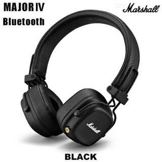 マーシャル(Marshall)のTj Marshall MAJOR Ⅳ　ブラック　bluetooth(ヘッドフォン/イヤフォン)
