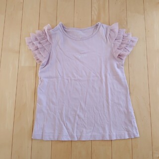 エニィファム(anyFAM)のチュール袖　Ｔシャツ　130(Tシャツ/カットソー)