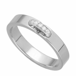 CHAUMET ショーメ ダイヤモンド(0.02ct) リアン エヴィダンス マリッジリング 3mm Pt950 プラチナ 日本サイズ約6号 #46【送料無料】指輪【中古】24080313(リング(指輪))