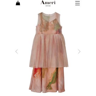 アメリヴィンテージ(Ameri VINTAGE)のamerivintage 3WAY MARGOT GEL ART DRESS(ロングワンピース/マキシワンピース)