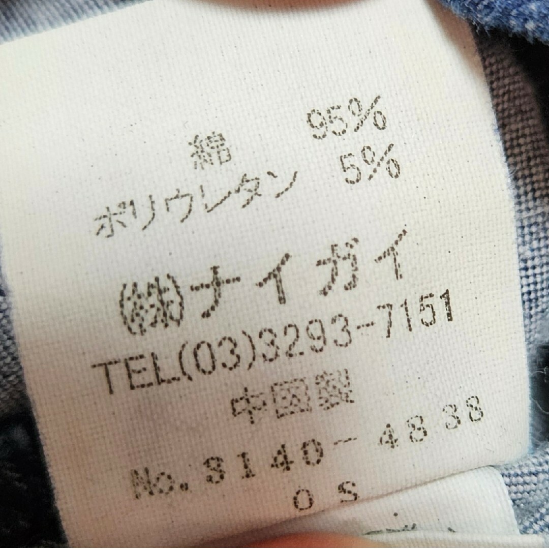 Ralph Lauren(ラルフローレン)のラルフローレン　デニム半袖シャツ キッズ/ベビー/マタニティのキッズ服女の子用(90cm~)(ブラウス)の商品写真