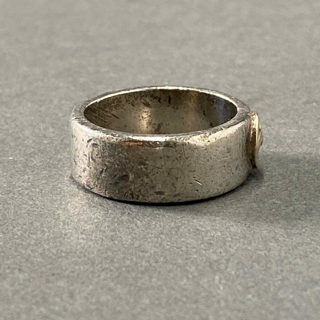 9d12 10K × SILVER 平打ち イーグル リング 16号 シルバー SV アクセサリー ジュエリー EAGLE RING メンズのアクセサリー(リング(指輪))の商品写真