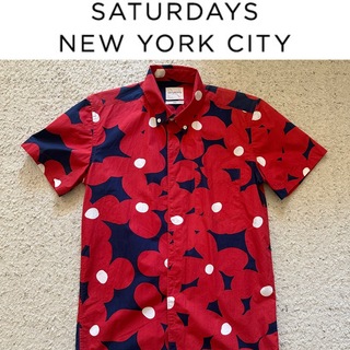 サタデーズニューヨークシティ(Saturdays NYC)のサタデーズニューヨークシティ 半袖ボタンダウンシャツ(シャツ)