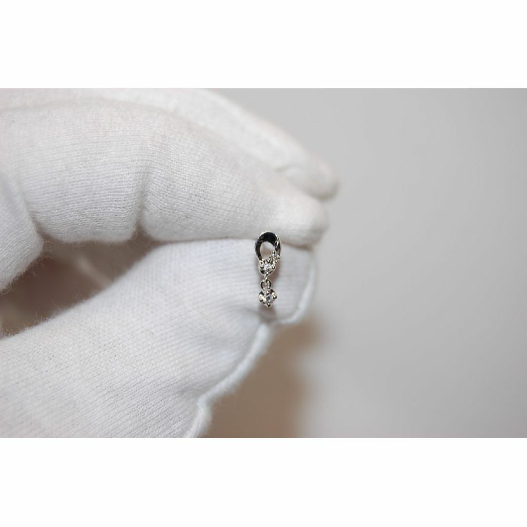 4℃(ヨンドシー)の４℃　ヨンドシー　Ｋ１８ＷＧ　ホワイトゴールド　ダイヤモンド　ピアス レディースのアクセサリー(ピアス)の商品写真