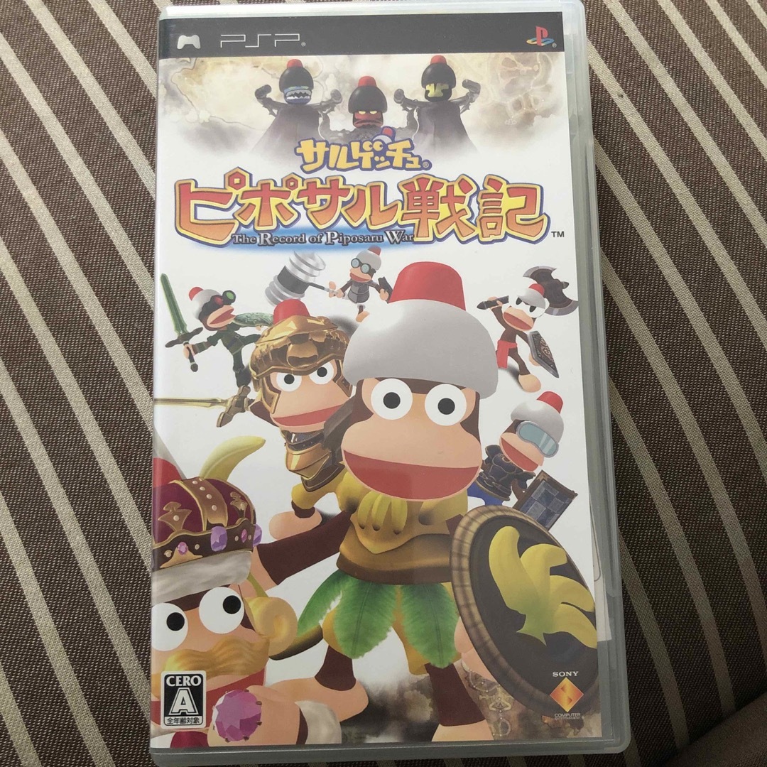 PlayStation Portable(プレイステーションポータブル)のサルゲッチュ ピポサル戦記 psp ソフト エンタメ/ホビーのゲームソフト/ゲーム機本体(携帯用ゲームソフト)の商品写真