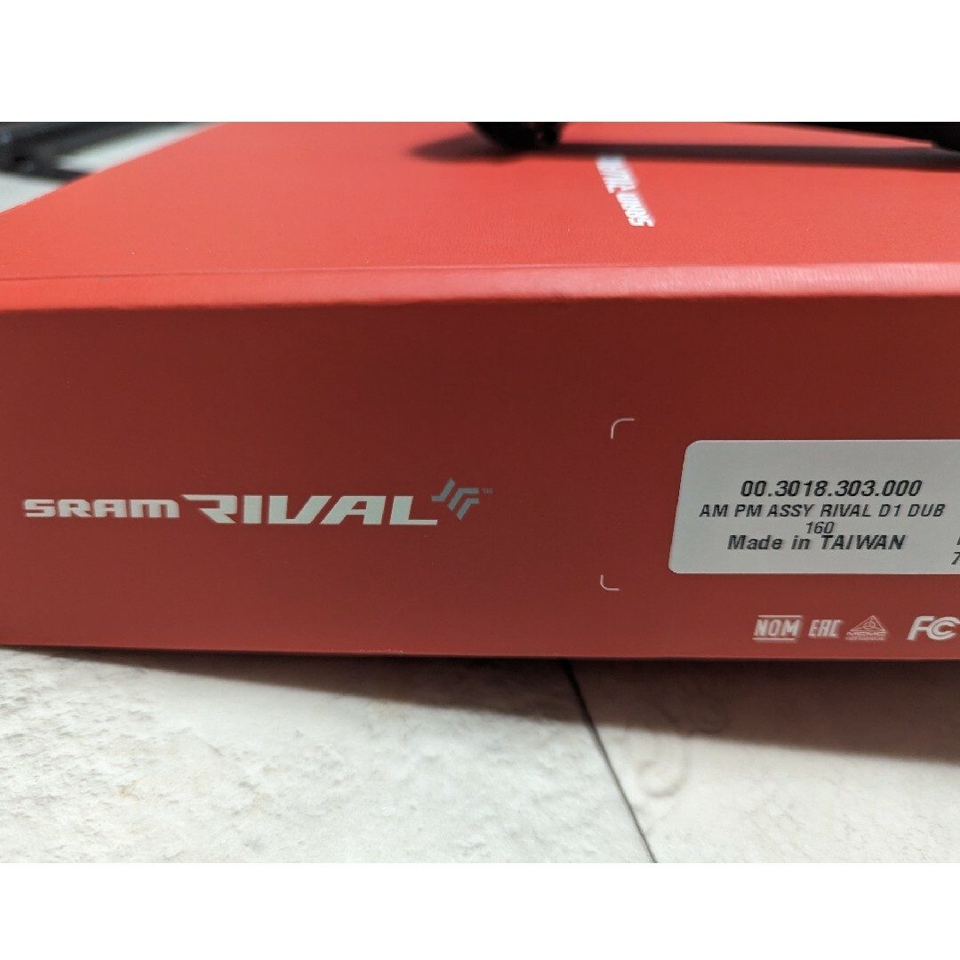 SRAM(スラム)のSRAMRival AXS Left Crank Power Meter DUB スポーツ/アウトドアの自転車(パーツ)の商品写真