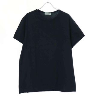 Yohji Yamamoto POUR HOMME ヨウジヤマモト プールオム 22AW バックロゴプリントTシャツ ブラック 3 HE-T44-991