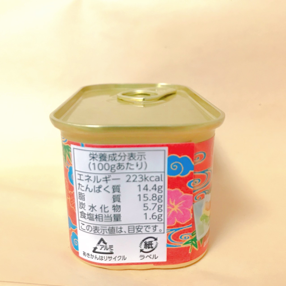 ポークランチョンミート　10缶　沖縄県産豚肉 食品/飲料/酒の加工食品(缶詰/瓶詰)の商品写真