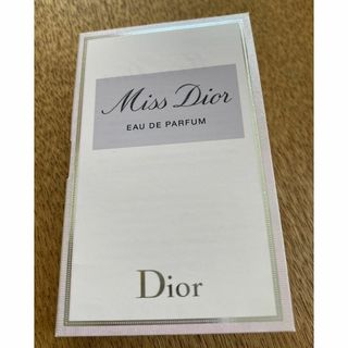 クリスチャンディオール(Christian Dior)のデパコス☆Dior　香水（ミスディオール）試供品　２個セット(香水(女性用))